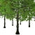 Rare Black Ash Tree Set (2 Trees) 3D model small image 4