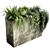 Dirty Concrete Vase Stand: Outdoor & Indoor Plant Collection 3D model small image 1