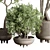 Concrete Pot Collection: Indoor Outdoor Plant Vase 3D model small image 4