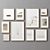 Versatile Collection of 10 Picture Frames 3D model small image 9