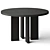 Modern Shadow Black Dining Table 3D model small image 1