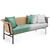 Sleek Lounge Sofa: Wicked 3S 3D model small image 3