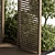 Elegant Outdoor Pergola Set 3D model small image 3