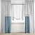 Polygonal Curtain Model 3D model small image 1