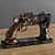 Steampunk Gun Hand Holder Replica 3D model small image 10