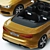 Exhilarating Audi C3 Convertible 3D model small image 5