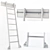 Versatile Folding Ladder 3D model small image 11
