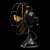 Retro American Fan 3D model small image 2