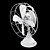 Retro American Fan 3D model small image 8