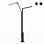 Vibia Palo Alto Tree Lamp 3D model small image 1