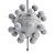 Elegant Italian Bronze Chandelier 3D model small image 2