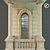 Classic Facade Accent  Classic Building Ornament 3D model small image 1