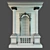 Classic Facade Accent  Classic Building Ornament 3D model small image 6