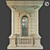 Classic Facade Accent  Classic Building Ornament 3D model small image 7