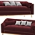  Elegant Cardinal Sofa: 2015, 3D Max, OBJ, FBX 3D model small image 3