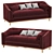  Elegant Cardinal Sofa: 2015, 3D Max, OBJ, FBX 3D model small image 5