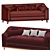  Elegant Cardinal Sofa: 2015, 3D Max, OBJ, FBX 3D model small image 6