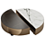 Fendi Eclipse Marble Coffee Table 3D model small image 6