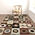 Versatile Rug Set: 6 Unique Designs 3D model small image 2