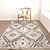 Versatile Rug Set | 8 Designer Carpets 3D model small image 5