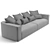 Luxurious Fendi Casa Memoire Sofa 3D model small image 7