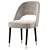 Laskasas Amour Velvet Dining Chair 3D model small image 1