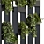 EcoDivider: Botanical Wall Panel 3D model small image 3