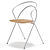 Sleek Minima Stool: Modern Seating-Chair Design 3D model small image 3