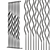 Sleek Steel Radiator by Cordivari Design 3D model small image 3