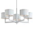 Luxury Five-Light Chandelier 3D model small image 2