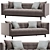  Madison Sofa: Elegant and Functional Furniture 3D model small image 1