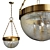 Elegant Winfield Pendant Light 3D model small image 1