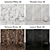 Marble Collection: Immortal White, Luxury Black, Thunder Gray 3D model small image 2