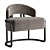 Aurelia Chair: Stylish and Modern Rundsessel 3D model small image 1