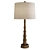 Elegant Auger Table Lamp 3D model small image 1