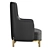 Modern Minotti Tape Armchair 3D model small image 5