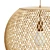 Coastal Rattan Sphere Pendant 3D model small image 5