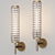 BINA Glass Cylinder Wall Lamp 3D model small image 1