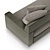 Sleek Philippe Hurel Elton II Sofa 3D model small image 4