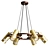 Harper Pendant Chandelier - Modern Centimeter Design 3D model small image 1