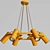 Harper Pendant Chandelier - Modern Centimeter Design 3D model small image 4