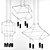 Peking Pendant Chandelier: Elegant Lighting Solution 3D model small image 2