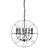 Elegant Vitaluce Pendant Chandelier 3D model small image 2