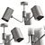 Modern Ceiling Chandelier: Wedo Light 3D model small image 2