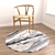 Round Rugs Set: Versatile and Detailed 3D model small image 2