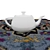 Modern Round Rugs Set 3D model small image 5