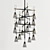 Luxury Vail Chandelier: Exquisite Design 3D model small image 1