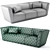 Modern Taylor Sofa by The Sofa & Chair Co. 3D model small image 3
