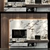 Modern TV Wall Set 256 3D model small image 1