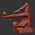 Artistic People Sculpture SET39 3D model small image 7